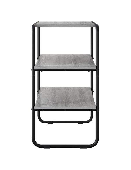 Tavolo consolle Sonoma grigio 80 x 41 x 75 cm
