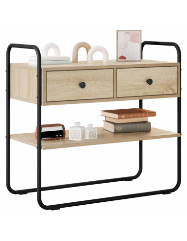 Tavolo consolle Rovere Sonoma 100 x 40 x 75 cm