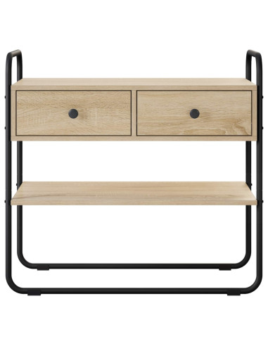 Tavolo consolle Rovere Sonoma 100 x 40 x 75 cm