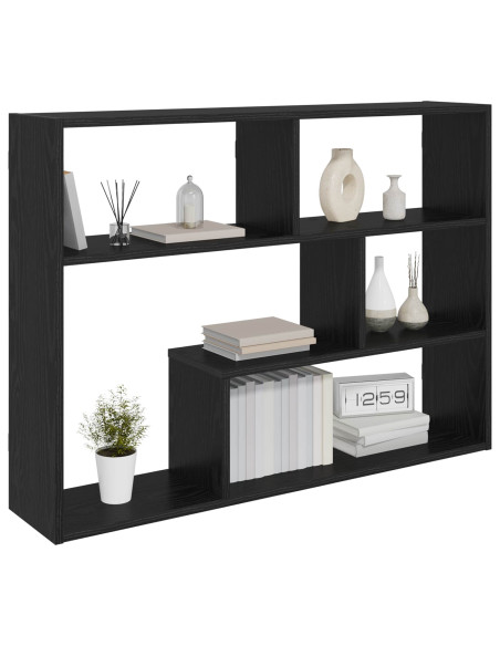 Scaffale da parete A parete Nero 95 x 20 x 69,5 cm