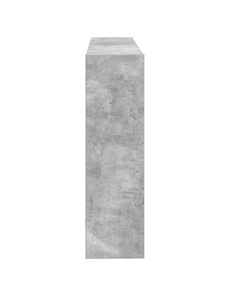 Scaffale da parete A parete Grigio 95 x 20 x 69,5 cm