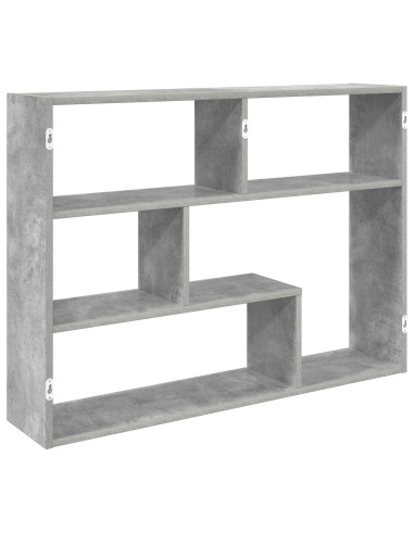 Scaffale da parete A parete Grigio 95 x 20 x 69,5 cm