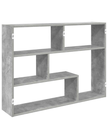 Scaffale da parete A parete Grigio 95 x 20 x 69,5 cm