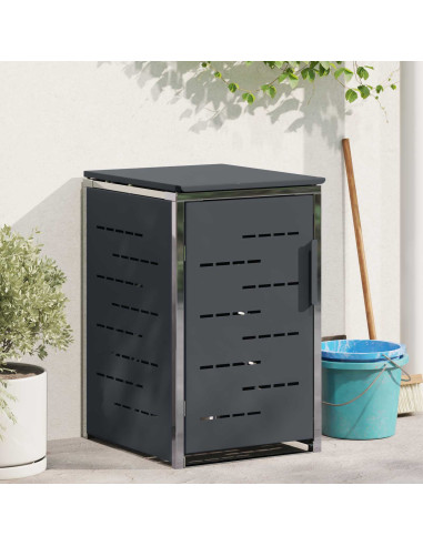 Stoccaggio contenitore a ruote Antracite 77,5 x 69 x 112,5 cm