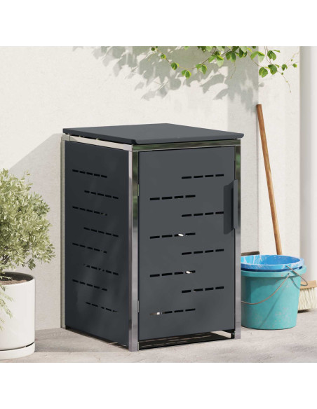 Stoccaggio contenitore a ruote Antracite 77,5 x 69 x 112,5 cm
