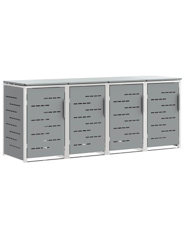 Stoccaggio contenitore a ruote Grigio 276 x 77,5 x 112,5 cm