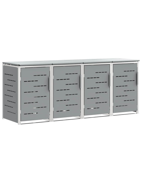 Stoccaggio contenitore a ruote Grigio 276 x 77,5 x 112,5 cm