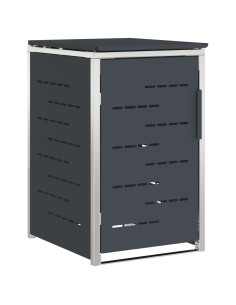 Stoccaggio contenitore a ruote Antracite 77,5 x 69 x 112,5 cm 2
