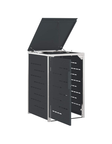 Stoccaggio contenitore a ruote Antracite 77,5 x 69 x 112,5 cm