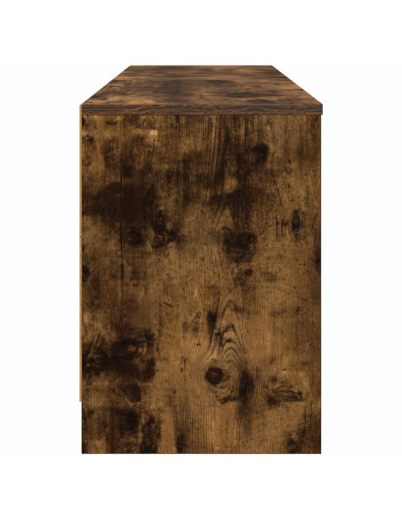 Armadietto per letto 2 pcs Rovere Fumo 66 x 33 x 48 cm