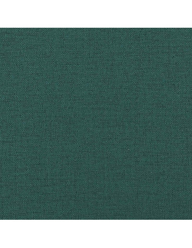 Panchina con bottoni imbottiti Verde Scuro 80 x 40 x 46 cm