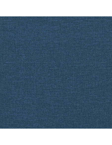 Panchina con bottoni imbottiti Blu 80 x 40 x 46 cm Tessuto