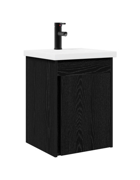 Mobile bagno con rubinetto Rovere Nero 42 x 40 x 74,5 cm