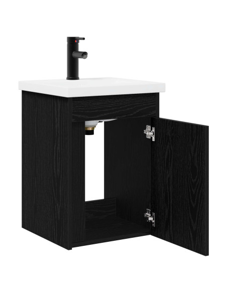 Mobile bagno con rubinetto Rovere Nero 42 x 40 x 74,5 cm