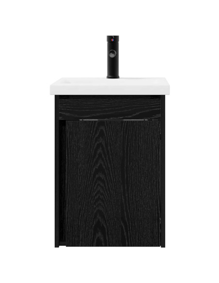 Mobile bagno con rubinetto Rovere Nero 42 x 40 x 74,5 cm