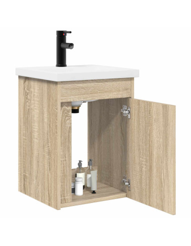 Mobile bagno con rubinetto Rovere Sonoma 42 x 40 x 74,5 cm