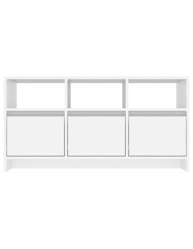 Mobile Porta TV Bianco 102x37,5x52,5 cm in Truciolato