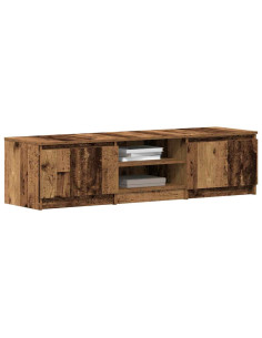 Mobile TV Legno Antico 140x40x36 cm in Legno Multistrato
