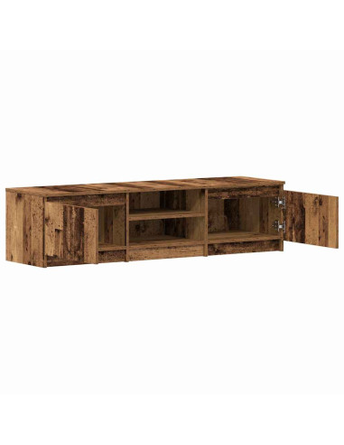 Mobile TV Legno Antico 140x40x36 cm in Legno Multistrato