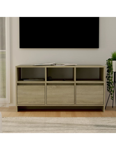 Mobile Porta TV Rovere Sonoma 102x37,5x52,5 cm in Truciolato