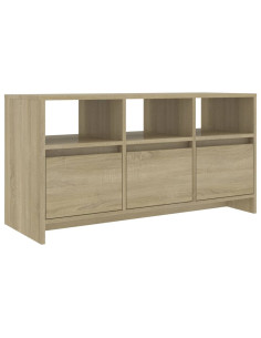 Mobile Porta TV Rovere Sonoma 102x37,5x52,5 cm in Truciolato 2
