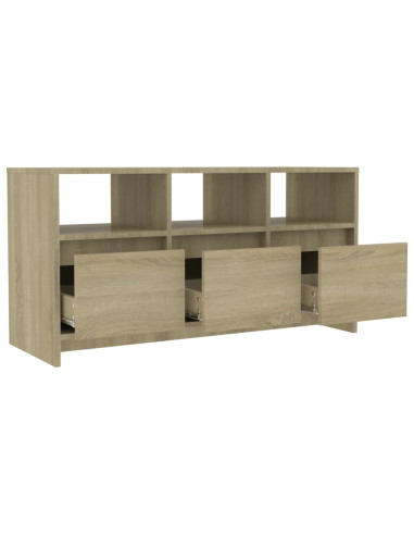 Mobile Porta TV Rovere Sonoma 102x37,5x52,5 cm in Truciolato