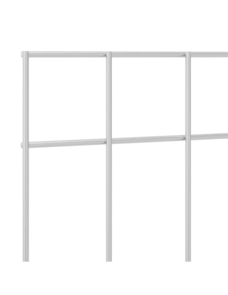 Pannello di Recinzione da Giardino 48 pcs Acciaio zincato