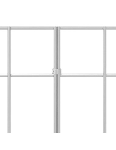 Pannello di Recinzione da Giardino 24 pcs Acciaio zincato