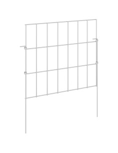 Recinzione da Giardino con Picchetti 24 pcs 35 x 30 cm Mesh 2