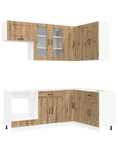 Unità Cucina KALMAR 8 pcs Rovere Artigianale