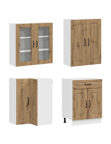 Unità Cucina KALMAR 8 pcs Rovere Artigianale