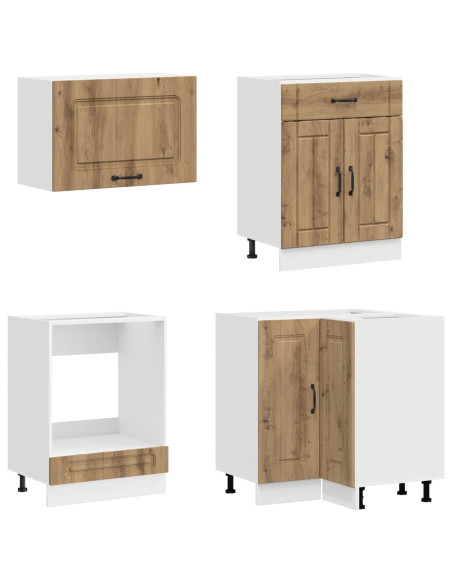 Unità Cucina KALMAR 8 pcs Rovere Artigianale