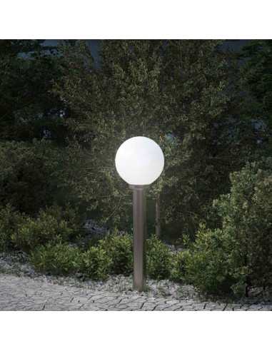 Lampada a paletto 80 cm in Acciaio Inox IP44