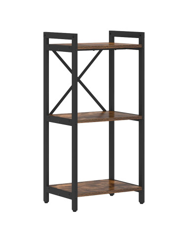 Libreria Rovere fumé 40 x 30 x 85 cm Legno multistrato
