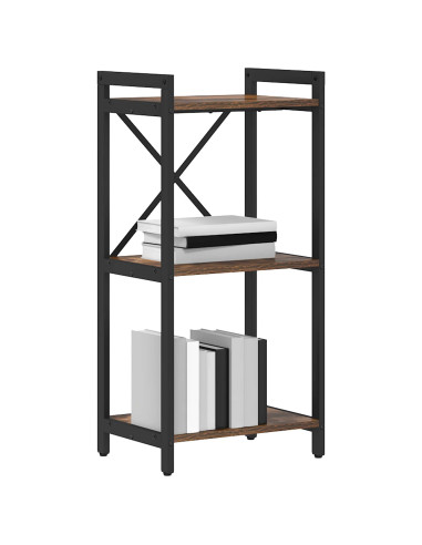 Libreria Rovere fumé 40 x 30 x 85 cm Legno multistrato