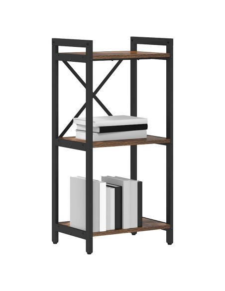 Libreria Rovere fumé 40 x 30 x 85 cm Legno multistrato