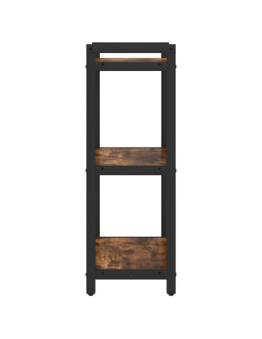 Libreria Rovere fumé 40 x 30 x 85 cm Legno multistrato