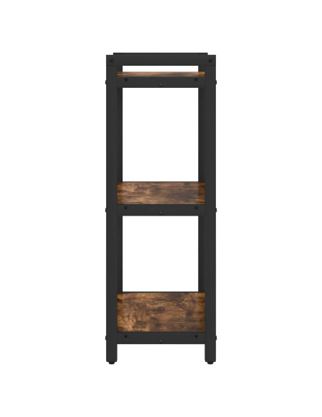 Libreria Rovere fumé 40 x 30 x 85 cm Legno multistrato