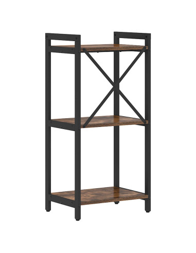 Libreria Rovere fumé 40 x 30 x 85 cm Legno multistrato