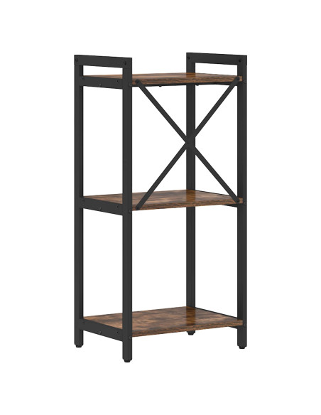 Libreria Rovere fumé 40 x 30 x 85 cm Legno multistrato