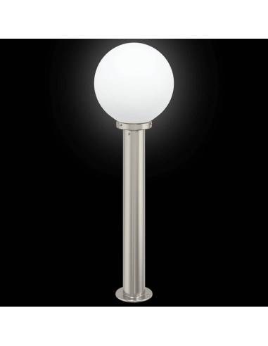 Lampada a paletto 80 cm in Acciaio Inox IP44