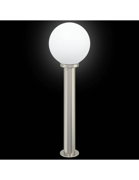 Lampioni a palo 3 pz 80 cm Acciaio Inox IP44
