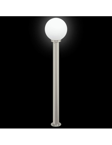 Lampioni a palo 3 pz 120 cm Acciaio Inox IP44