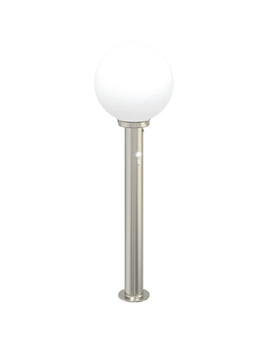 Lampada a paletto con sensore 80 cm Acciaio Inox IP44