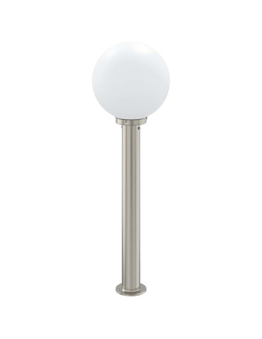 Lampada a paletto con sensore 80 cm Acciaio Inox IP44