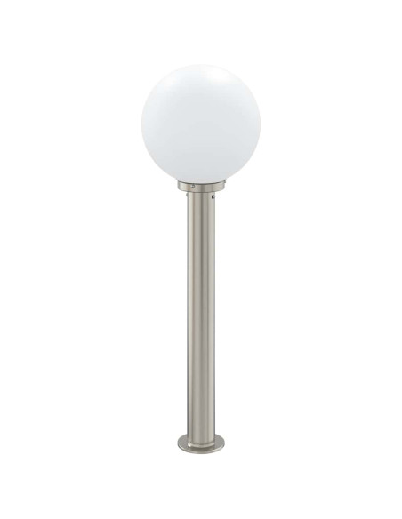 Lampada a paletto con sensore 80 cm Acciaio Inox IP44