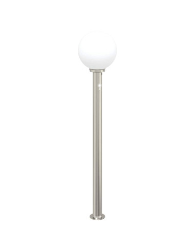 Lampada a paletto con sensore 120 cm Acciaio Inox IP44