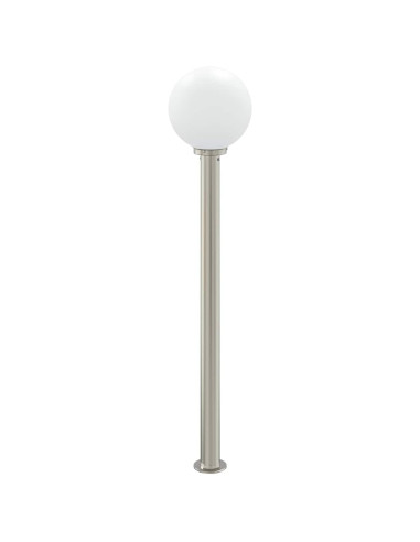 Lampada a paletto con sensore 120 cm Acciaio Inox IP44
