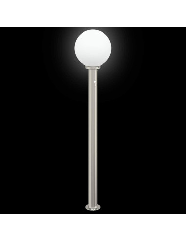 Lampioni a dissuasore con sensore 3 pz 120 cm Acciaio Inox IP44