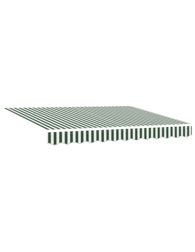 Tenda Retrattile Verde 350 x 200 cm Tessuto